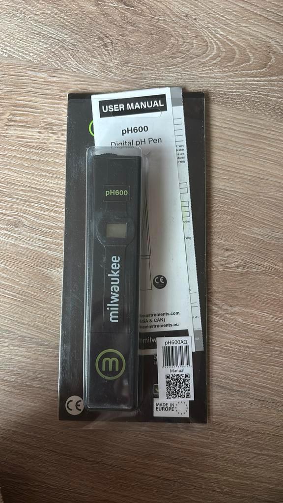 pH600 Milwaukee | Digitale pH pen, Doe-het-zelf en Verbouw, Hang- en Sluitwerk, Nieuw, Ophalen of Verzenden