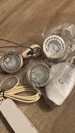 3 delige halogeen verlichting, Huis en Inrichting, Lampen | Spots, Halogeen, Metaal of Aluminium, Nieuw, Ophalen of Verzenden