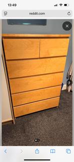 Malm ikea kast, Huis en Inrichting, Kasten | Ladekasten, 5 laden of meer, Zo goed als nieuw, 25 tot 50 cm, 50 tot 100 cm