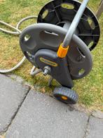 HoZelock slangen haspel + Slang  20mtr, Ophalen, Zo goed als nieuw