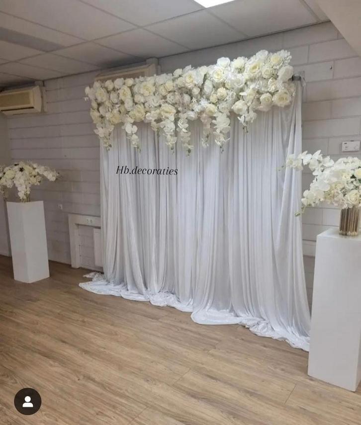 Bloemenwand te huur - Perfect voor uw evenement!, Hobby en Vrije tijd, Feestartikelen | Verhuur, Zo goed als nieuw, Geboorte of Huwelijk