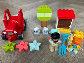 DUPLO 10950 BOERDERIJTRACTOR EN DIERENVERZORGING beschikbaar voor biedingen