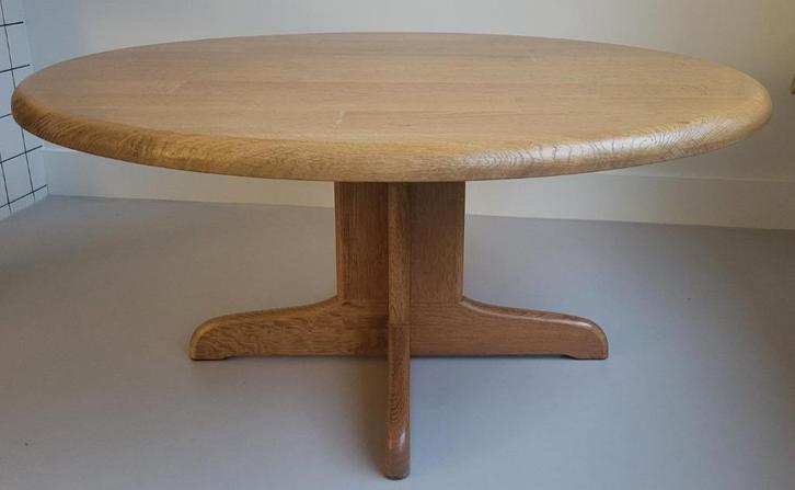 Vintage salontafel in Brutalist-stijl, Nederland jaren 70, Huis en Inrichting, Tafels | Salontafels, Gebruikt, Minder dan 50 cm