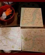 3 kaders Ikea Parijs Londen New York, Ophalen of Verzenden, Zo goed als nieuw, Overige materialen