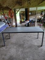 Grote stalen tafel, Ophalen, Gebruikt, 50 tot 100 cm, Vijf personen of meer
