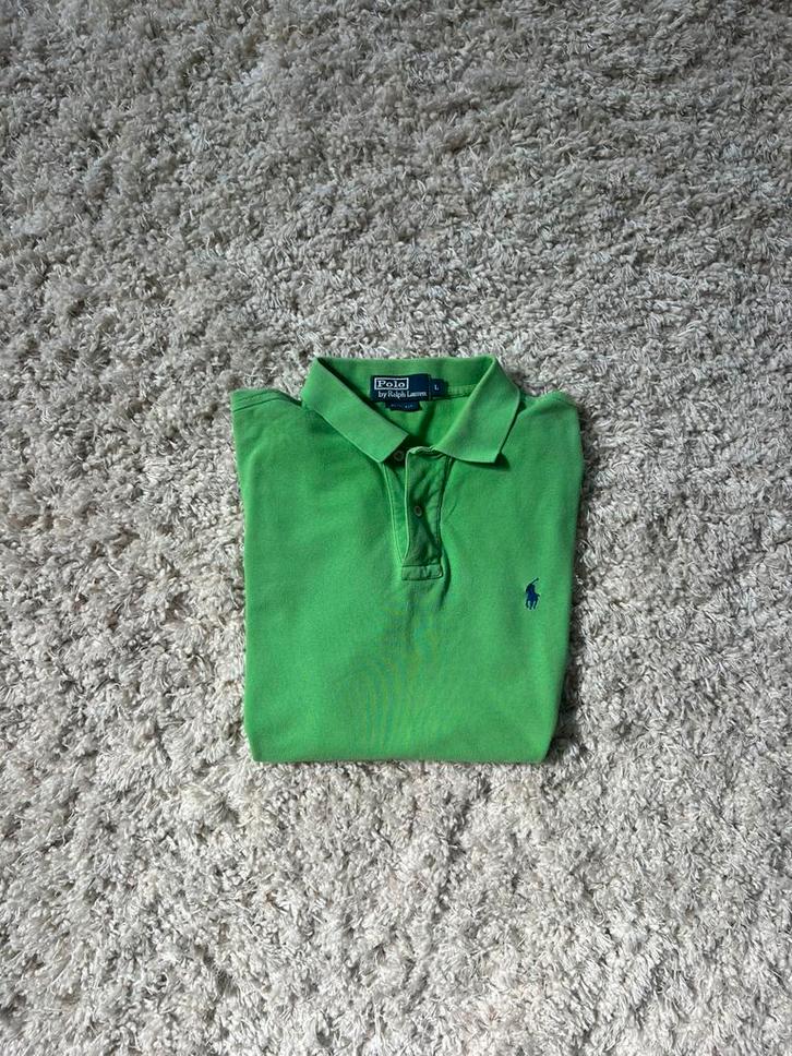 Ralph lauren polo L, Kleding | Heren, Polo's, Zo goed als nieuw, Maat 52/54 (L), Groen, Ophalen of Verzenden