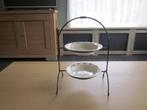 Ter Steege Jet etagere D20cm H44cm 2 borden apple D21cm H4cm, Huis en Inrichting, Ophalen of Verzenden, Zo goed als nieuw