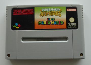 Super Mario Allstars + Super Mario World voor Super Nintendo