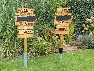 Geboortebord Ooievaar beschikbaar voor biedingen
