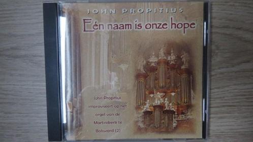 Cd orgel: John Propitius, Een naam is onze hope, Bolsward, Cd's en Dvd's, Cd's | Religie en Gospel, Zo goed als nieuw, Koren of Klassiek