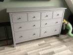 IKEA Hemnes Ladekast Grijs 8 Lades, Ophalen, Gebruikt, 100 tot 150 cm, 5 laden of meer