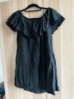 Zara denim premium off shoulder jurk zwart, Kleding | Dames, Maat 38/40 (M), Ophalen of Verzenden, Zo goed als nieuw, Zwart