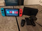Nintendo Switch met Dock + Zelda ToTK, Spelcomputers en Games, Ophalen, Gebruikt, Switch Original
