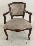 Barok fauteuil (stoel), Minder dan 75 cm, Gebruikt, 50 tot 75 cm, Hout