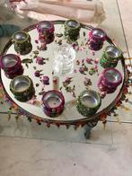 Henna dienblad met spiegel, Huis en Inrichting, Woonaccessoires | Dienbladen, Ophalen of Verzenden, Hout