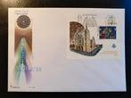 Spanje FDC MI BL119 glas in lood, Ophalen of Verzenden, Onbeschreven, Europa
