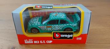 BBurago Burago BMW M3 G.T. Cup Nr 4167 beschikbaar voor biedingen