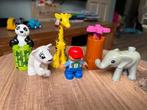 Groot Lego Duplo Set - Trein, School, Boerderij, Zoo, Kinderen en Baby's, Speelgoed | Duplo en Lego, Ophalen, Gebruikt, Complete set