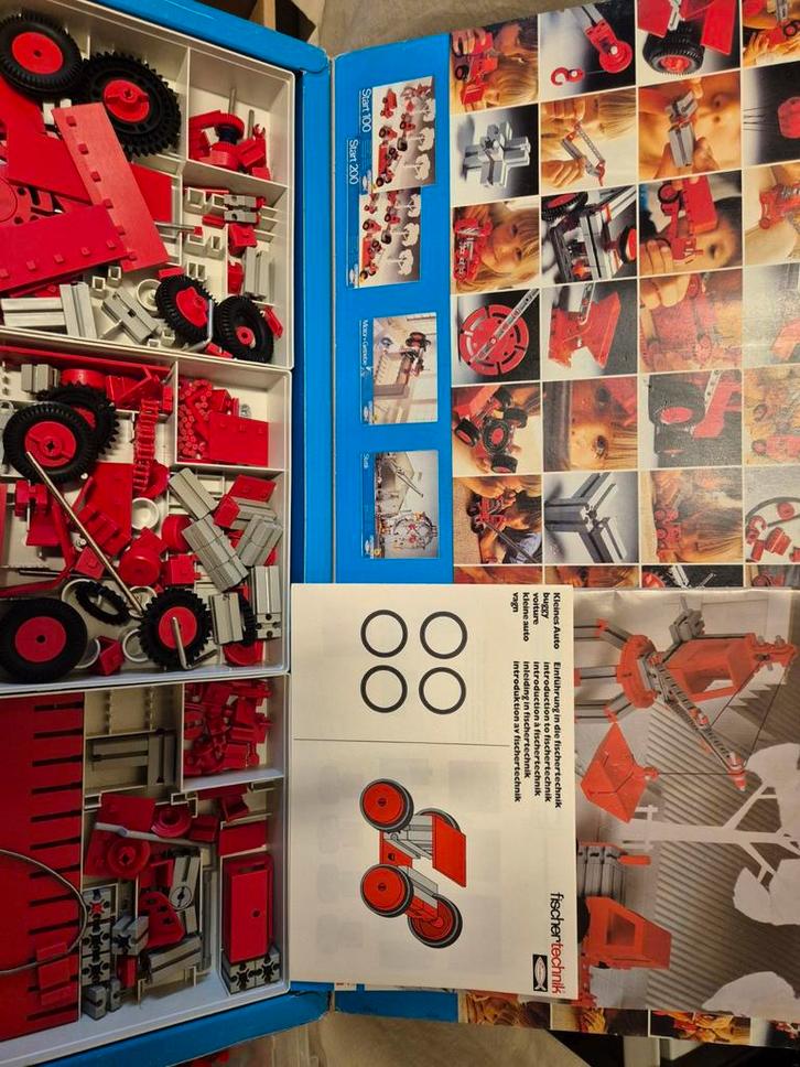 Fischertechniek 200 - Vintage Bouwdoos, Kinderen en Baby's, Speelgoed | Educatief en Creatief, Gebruikt, Ophalen of Verzenden