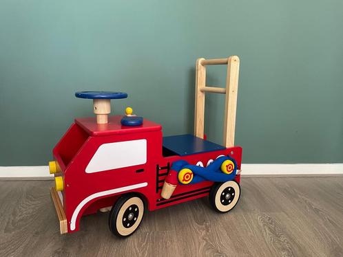 Brandweerwagen/loopauto, Kinderen en Baby's, Speelgoed | Speelgoedvoertuigen, Zo goed als nieuw, Ophalen