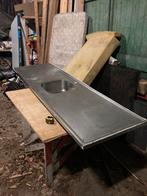 Rvs aanrechtbladen, Ophalen of Verzenden, Gebruikt