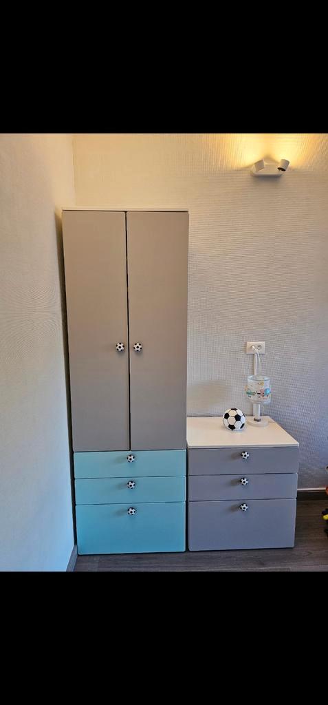 SMASTAD/PLATSA Kinderkledingkast en Ladekast, Kinderen en Baby's, Kinderkamer | Commodes en Kasten, Zo goed als nieuw, Kast, 105 cm of meer