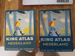 King Atlas 1936 en 1977, Boeken, Atlassen en Landkaarten, Gelezen, Overige atlassen, Ophalen of Verzenden, King