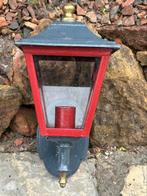 Metalen Buitenlamp 40 cm H, Ophalen of Verzenden, IJzer, 50 tot 250 watt, Wandlamp