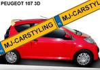 Peugeot 107 3D - Dakspoiler, Ophalen of Verzenden, MJ-Carstyling, Info@mj-carstyling.net, Sibeliusstraat 81 5011JH Tilburg