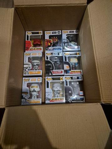 Funko pops beschikbaar voor biedingen