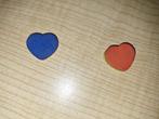 2 hartjes, Hobby en Vrije tijd, Knutselen, Ophalen of Verzenden, Zo goed als nieuw, Materiaal