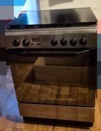 Indesit Fornuis - Gas/Elektrisch - Goed Werkend!, Ophalen, Gebruikt, 4 kookzones, Gas