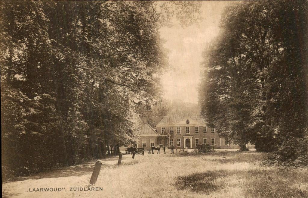 Laarwoud- Zuidlaren, Ophalen of Verzenden, Voor 1920, Gelopen, Drenthe