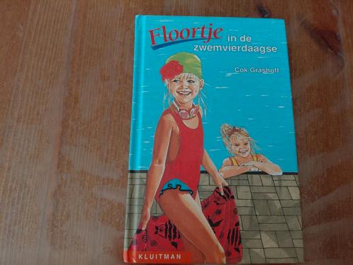 Cok Grashoff - Floortje in de zwemvierdaagse, Boeken, Kinderboeken | Jeugd | onder 10 jaar, Gelezen, Ophalen of Verzenden