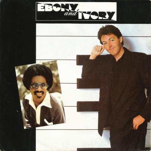 Single (1982) Paul Mc Cartney +Stevie Wonder- Ebony and Ivor, Cd's en Dvd's, Vinyl | Pop, Gebruikt, 1980 tot 2000, Overige formaten