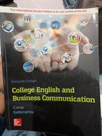 College English & Business Communication - 11e editie, Ophalen of Verzenden, Zo goed als nieuw, HBO