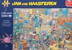 Legpuzzel Jan van Haasteren 5000st, Hobby en Vrije tijd, Ophalen, Meer dan 1500 stukjes, Zo goed als nieuw, Legpuzzel