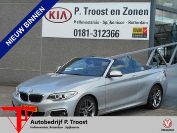 BMW 2 Serie Cabrio 220I AUTOMAAT M-pakket NL auto/Navigatie/ beschikbaar voor biedingen