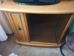 t.v. c.q.  cd. kast, Ophalen, Gebruikt, Eikenhout, 50 tot 100 cm