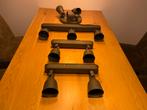 Plafondspot set, Ophalen, Zo goed als nieuw, Metaal of Aluminium