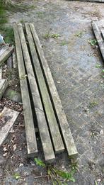 4 palen 267 x 8,5 x 8,5, Ophalen, Gebruikt, 250 cm of meer, Palen