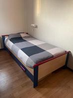 Complete Slaapkamer Set: Bed, Kast, Nachtkastje, Bureau + St, Ophalen, Gebruikt, 90 cm, Eenpersoons