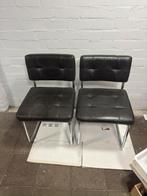 4 Bauhaus stoelen, Huis en Inrichting, Stoelen, Ophalen, Zo goed als nieuw, Zwart