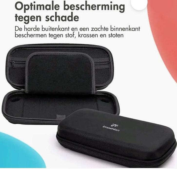 Koffer voor Nintendo Switch, Spelcomputers en Games, Spelcomputers | Nintendo Portables | Accessoires, Zo goed als nieuw, Switch Lite