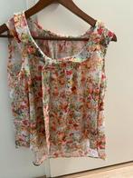 Mouwloze top/blouse wit maat s/m, Ophalen, Zo goed als nieuw, Wit, Zonder mouw