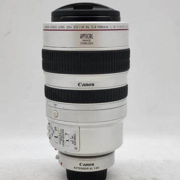 Canon Extender XL 1.6x 20x Zoom XL 5.4-108MM Video Lens - In beschikbaar voor biedingen
