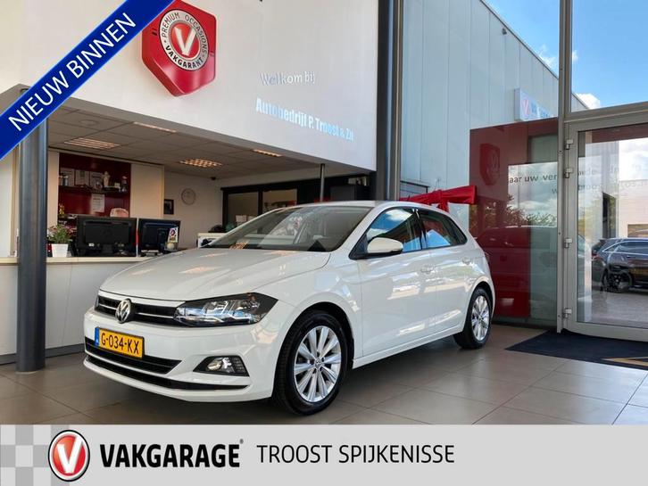 Volkswagen Polo 1.0 TSI Highline,Apple Carplay Android/Auto,, Auto's, Volkswagen, Bedrijf, Te koop, Polo, ABS, Adaptive Cruise Control