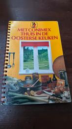 Met Conimex thuis in de Oosterse keuken kookboek, Boeken, Kookboeken, Ophalen of Verzenden, Zo goed als nieuw, Azië en Oosters