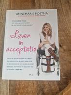 Annemarie Postma - Leven in acceptatie, Boeken, Spiritualiteit algemeen, Ophalen of Verzenden, Zo goed als nieuw, Achtergrond en Informatie