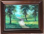 Gesigneerd schilderij (landschap), Ophalen of Verzenden